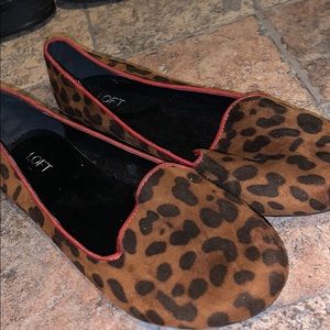 Cute little cheetah print flats! Barely worn